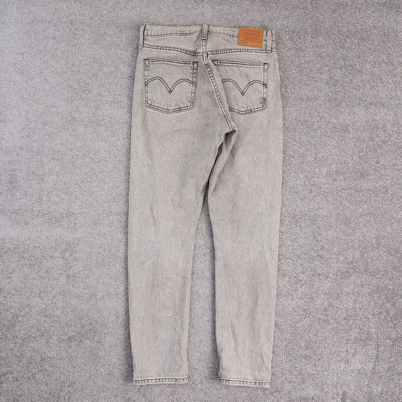 Levi's 501 Red Tab 26x28 Inseam 27 Gray Denim Jeans - Picture 2 of 13
